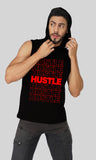 Men's Regular Fit Sleeveless Hood Vest - Hustle